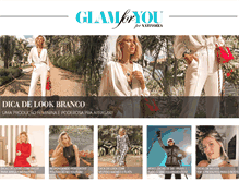 Tablet Screenshot of glam4you.com